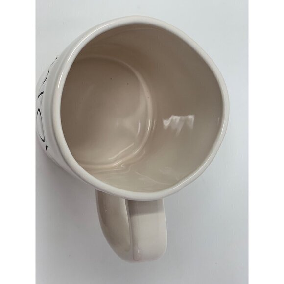 Rae Dunn Meow Mug Ceramic 16oz Coffee Cup NEW Home Kitchen Decor  Meow Magenta - Picture 4 of 8